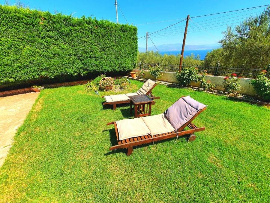 Villa Platanos Estate Akrata Esterno foto