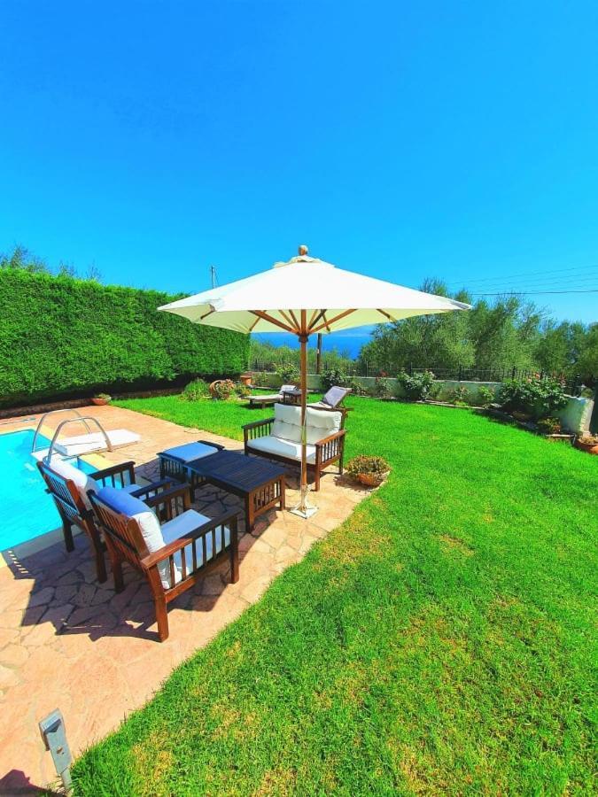 Villa Platanos Estate Akrata Esterno foto